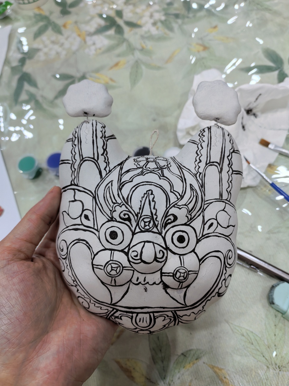 Fengxiang Clay Sculpture Intangible Cultural Heritage Experience Class in Xi'an in Xi'an